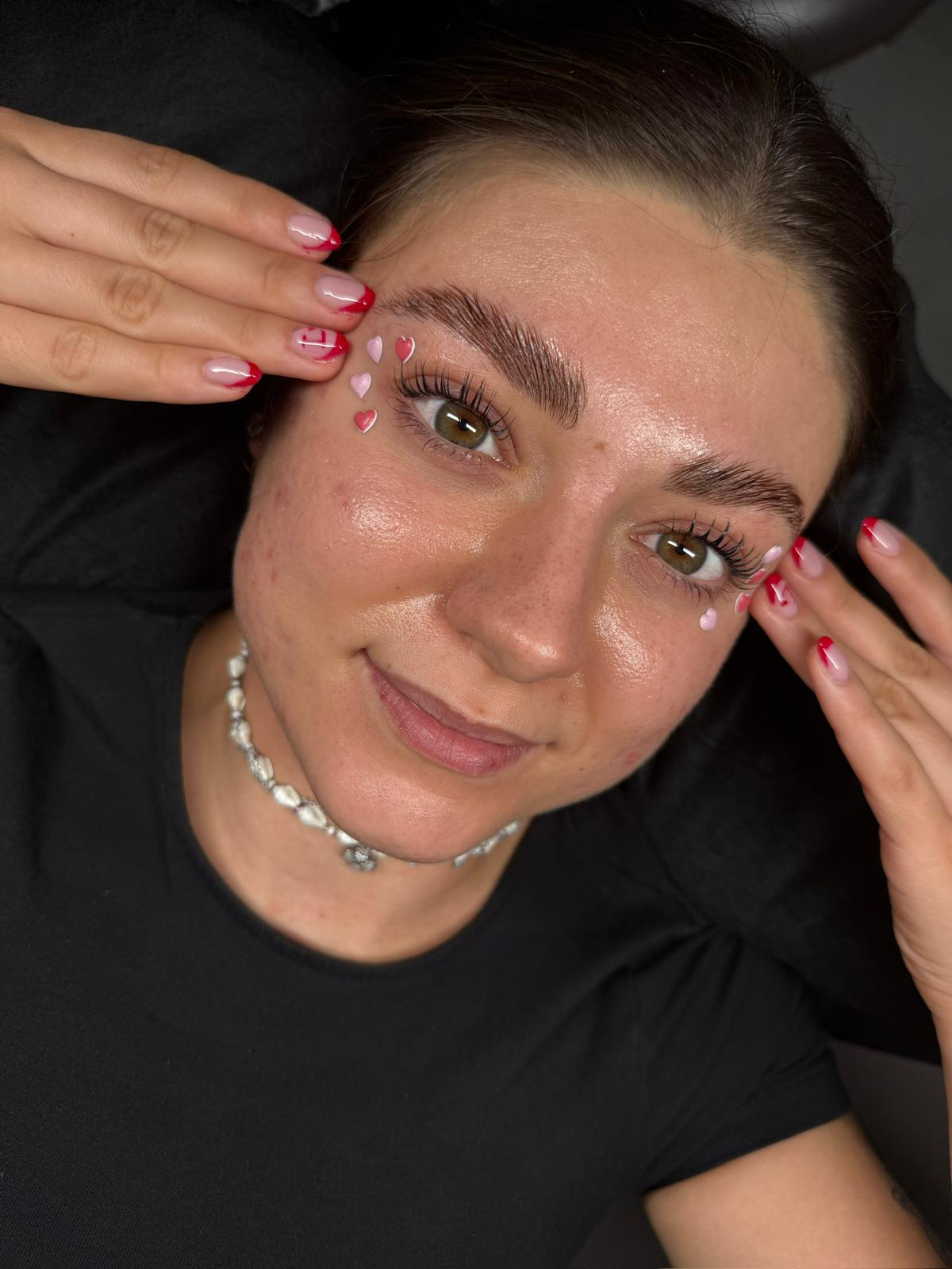 Korean Lashlift Ergebnis – eleganter geöffneter Blick